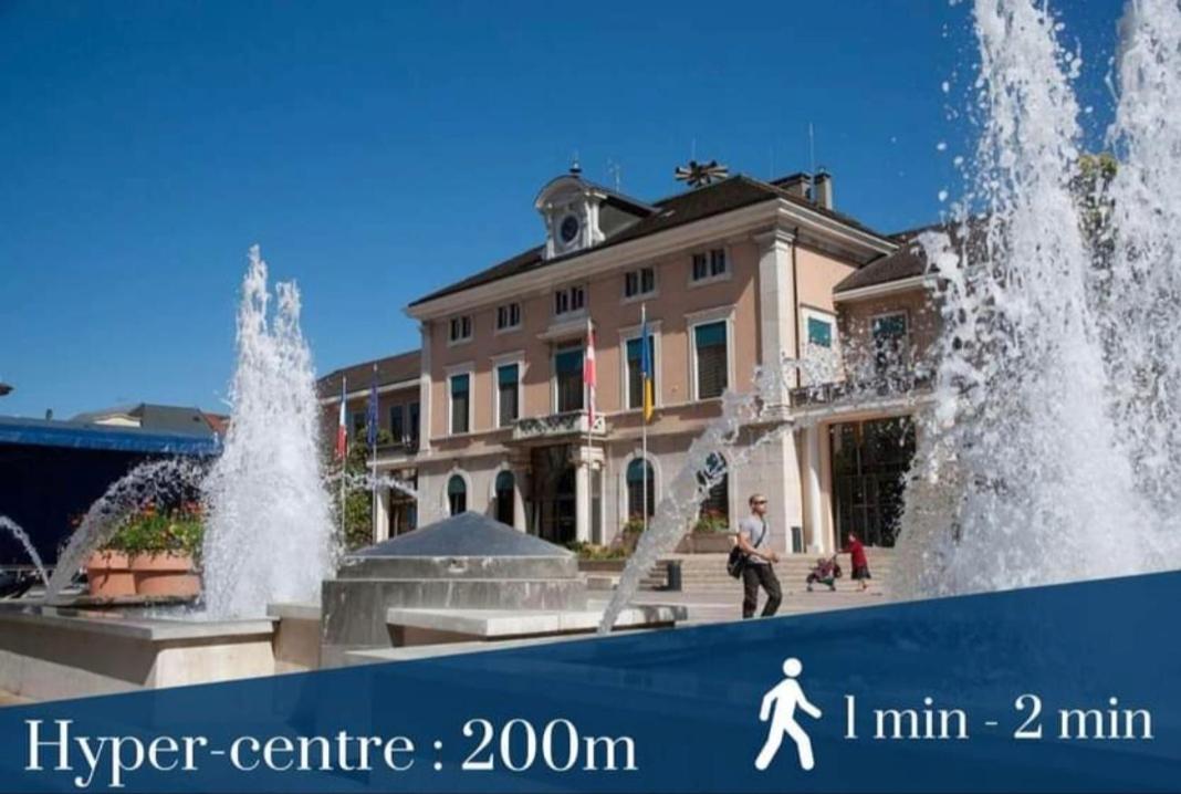 Apart 5 Personnes, 1Min Gare D'Annemasse, Geneve 5Km المظهر الخارجي الصورة
