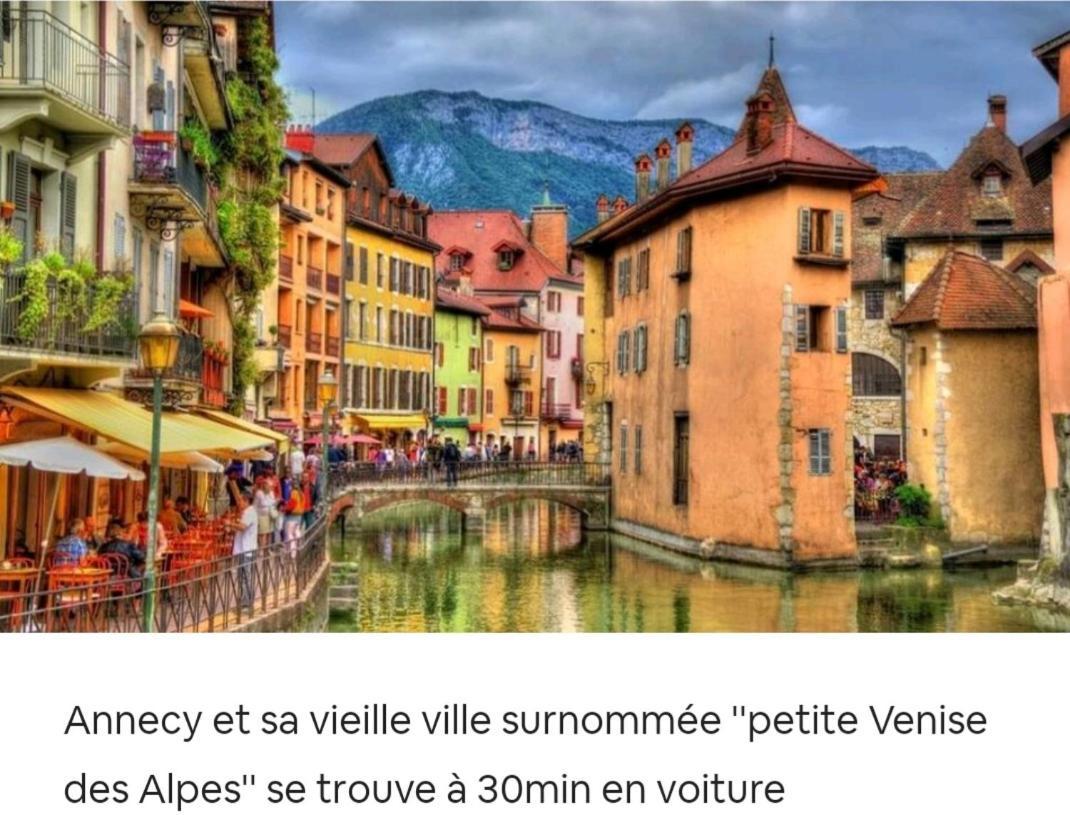 Apart 5 Personnes, 1Min Gare D'Annemasse, Geneve 5Km المظهر الخارجي الصورة