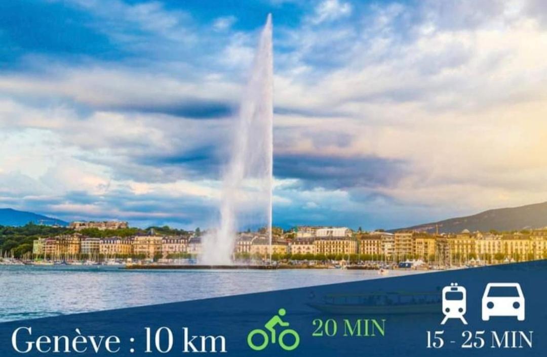 Apart 5 Personnes, 1Min Gare D'Annemasse, Geneve 5Km المظهر الخارجي الصورة